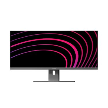 Alogic Edge Ultrawide WQHD LCD Monitor - 34" - Space Grey