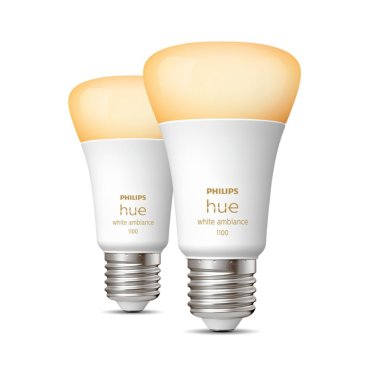 Philips Hue - White Ambiance - Duo Pack - E27 - 1100lm