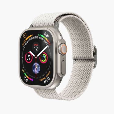 Vonmahlen Woven Loop - 42/44/45/49mm - Silver/Cream