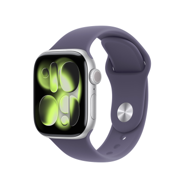 [Open Box] Apple Watch S11 - 42mm - Silver Aluminium - Purple Fog Sport Band - S/M