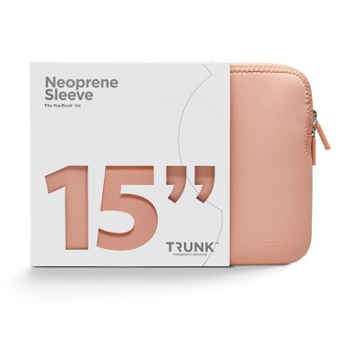 TRUNK Neoprene Sleeve - MacBook Air 15" (2023-2026) - Coral Pearl
