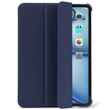 Decoded Anti Dirt Vegan Slim Cover - iPad Air 13" (2024-2026) - Navy Peony
