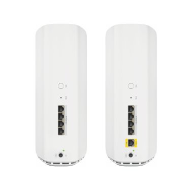 NETGEAR - Orbi 870 Series - Tri-Band WiFi 7 Mesh System - 21Gbps - 3-Pack - White