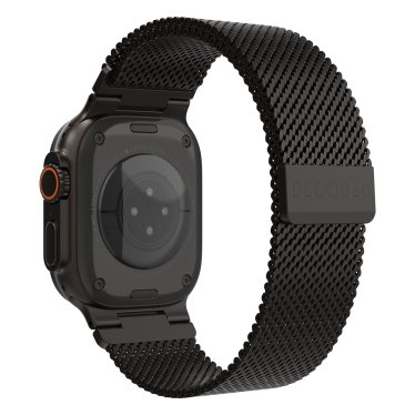 Decoded Braided Steel Traction Strap - 44/45/46/49mm - Black