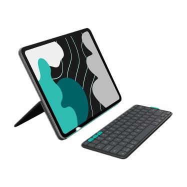 Logitech Flip Folio - iPad Pro 13" (2024/2025) & iPad Air 13'' (2024/2025) - Graphite