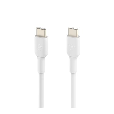 Belkin PVC USB-C to USB-C Cable (60W) - 1m - White