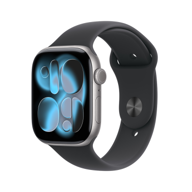 Apple Watch S11 Cellular - 46mm - Space Grey Aluminium - Black Sport Band - M/L