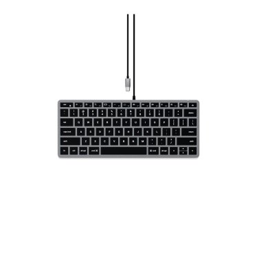 Satechi Slim W1 Wired USB-C Keyboard