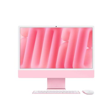 iMac 24" Pink - M4 8C-CPU & 8C-GPU - 16GB - 256GB - Gbit Eth - Mouse - MK
