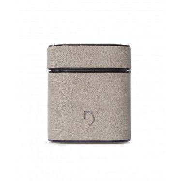 Decoded Leather AirCase voor Apple AirPods - Grijs