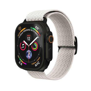 Vonmahlen Woven Loop - 40/41/42mm - Black/Cream