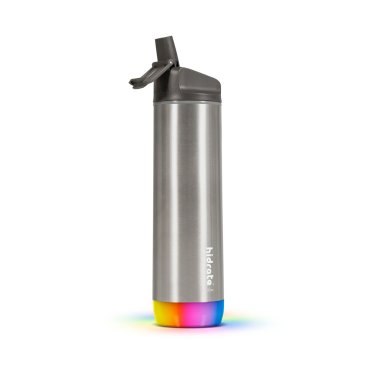 Hidrate Spark Steel slimme waterfles (620 ml) - straw stainless steel