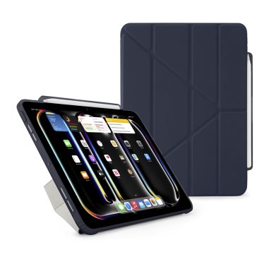 @Pipetto Origami Pencil Case - iPad Pro 11" (2024) - Dark Blue