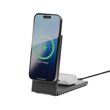 [Open Box] Native Union Rise 2-in-1 Qi2 Wireless Charger - Black