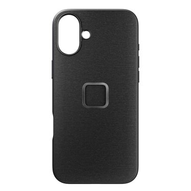 @Peak Design Mobile Everyday Fabric Case - iPhone 16 Plus - Charcoal