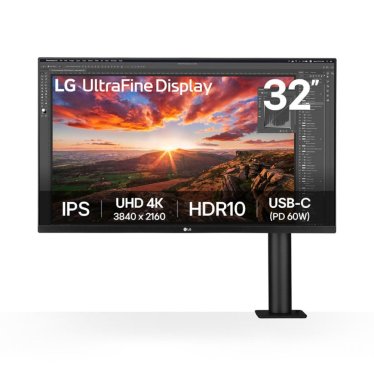#LG 4K Ergo IPS Monitor with USB-C - 32"