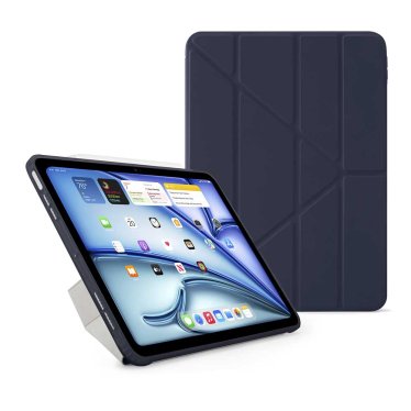 Pipetto Origami Case - iPad Air 13 (2024) - Dark Blue