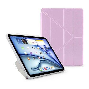 Pipetto Origami Case - iPad Air 10.9 (2020/2022) / iPad Air 11 (2024) - Metallic Purple