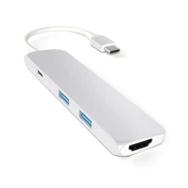 Satechi USB-C Multi-Port Hub - Zilver