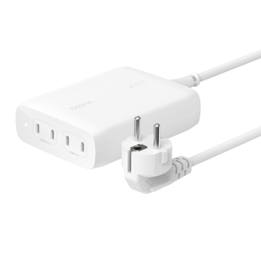 [Open Box] Belkin - BoostCharge Pro 200W 4-port GaN Charger - White