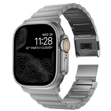 Nomad Titanium Band - 45/46/49mm - Silver V3
